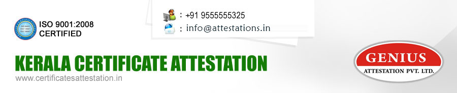 Kerala Certificate Attestation, Trivandrum, Calicut, University, State, School